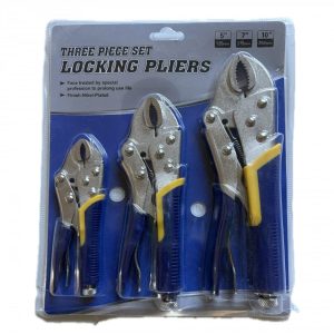 Набор клещей зажимных с фиксатором и регулировкой  3pcs A58-20