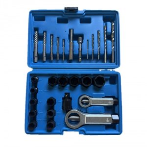 Набор головок экстракторов для поврежденных болтов с  гайколомами 28pcs