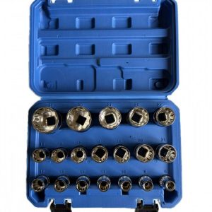 Набор многогранных торцевых головок 19PCS