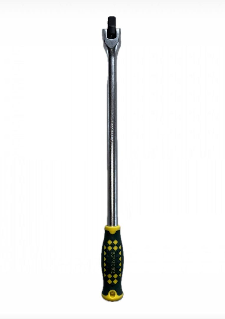 Вороток шарнирный с длинной ручкой BOSSFORCE 450мм